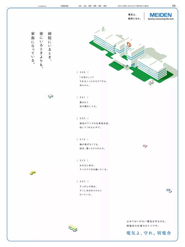 第68回（2019年度）日経広告賞　電機・通信・IT部門 最優秀賞受賞広告